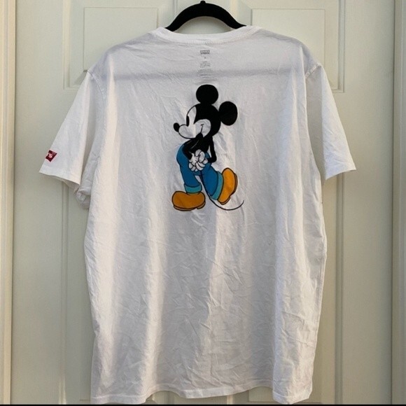 Levi's X Disney Mickey Mouse T Shirt - Picture 2 of 5